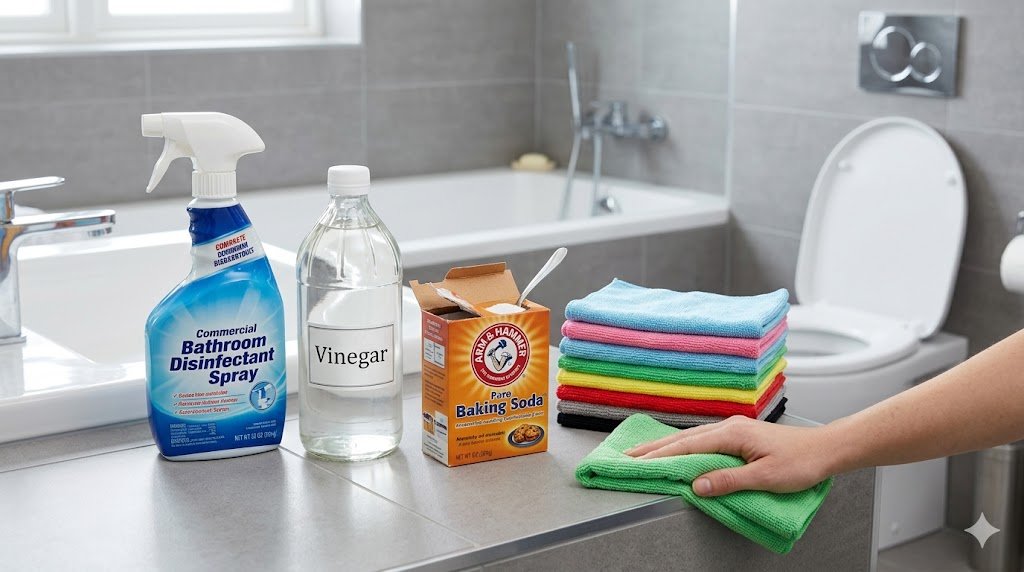 Best cleaning products for toilet seats including disinfectants and natural cleaners