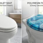 MDF vs Polyresin toilet seats comparison in a modern bathroom
