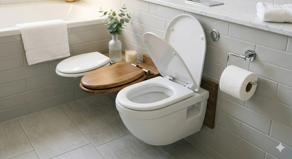 Different types of toilet seat materials and their cleaning requirements